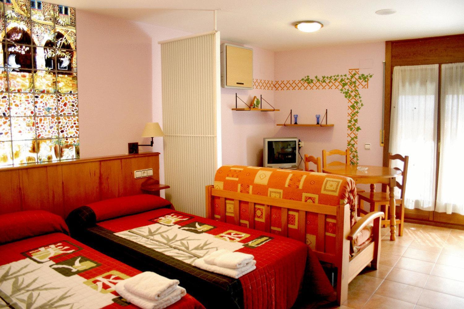 Hotel Casa Domenc Aren Bagian luar foto
